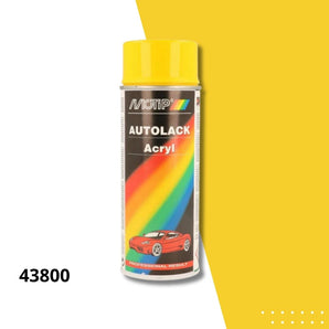 Bombe peinture carrosserie acrylique 43800 uni kompakt - MOTIP 400 mL