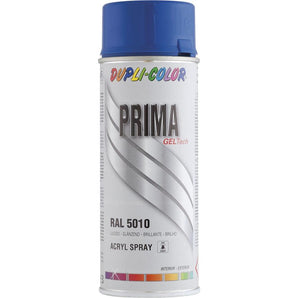 PEINTURE PRIMA RAL 5010 BLEU GENTIANE BRILLANT 400ML DUPLI COLOR