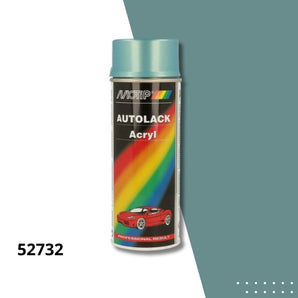 Bombe peinture carrosserie acrylique 52732 métallisé kompakt - MOTIP 400 mL