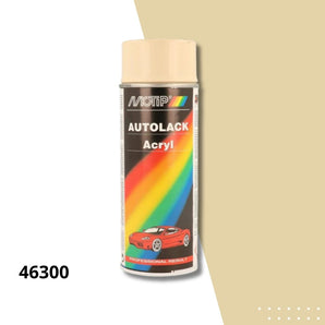 Bombe peinture carrosserie acrylique 46300 uni kompakt - MOTIP 400 mL