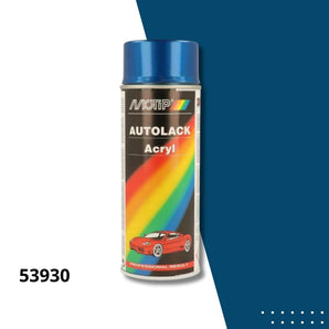 Bombe peinture carrosserie acrylique 53930 métallisé kompakt - MOTIP 400 mL