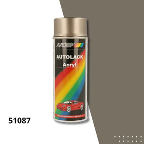 Bombe peinture carrosserie acrylique 51087 métallisé kompakt - MOTIP 400 mL