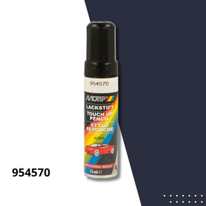 Stylo retouche peinture carrosserie auto 954570 métallisé - MOTIP 12 mL