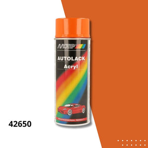 Bombe peinture carrosserie acrylique 42650 uni kompakt - MOTIP 400 mL