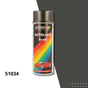 Bombe peinture carrosserie acrylique 51034 métallisé kompakt - MOTIP 400 mL