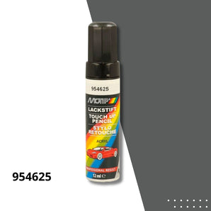 Stylo retouche peinture carrosserie auto 954625 métallisé - MOTIP 12 mL