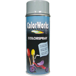 PEINTURE RAL 7001 BRILLANT 400ML  COLORWORKS