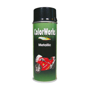 PEINTURE EFFET NOIR METALLISE AEROSOL 400ML COLORWORKS