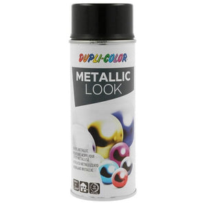 Peinture loisir look métallique noir - DUPLI COLOR 400 mL