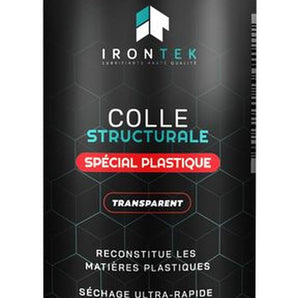 COLLE STRUCTURALE TRANSPARENT 2K PLASTIQUE 35 SEC 50ML