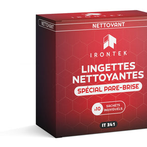 LINGETTES NETTOYANTES X 10 - SPÉCIAL PARE BRISE