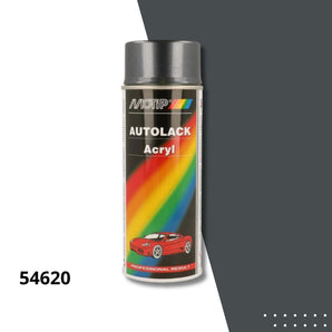 Bombe peinture carrosserie acrylique 54625 métallisé kompakt - MOTIP 400 mL