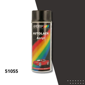 Bombe peinture carrosserie acrylique 51055 métallisé kompakt - MOTIP 400 mL