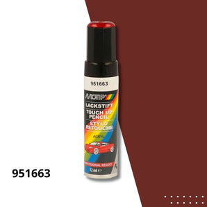 Stylo retouche peinture carrosserie auto 951663 métallisé - MOTIP 12 mL