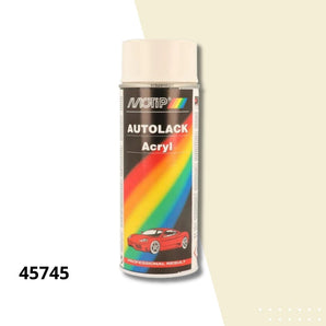 Bombe peinture carrosserie acrylique 45745 uni kompakt - MOTIP 400 mL