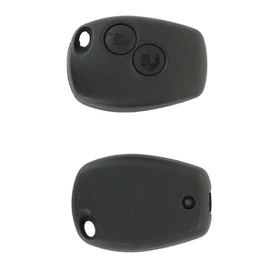 Coque clé adaptable renault 2 boutons lame fraisée fixe 7mm - KLEMAX