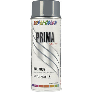 Peinture prima RAL7037 gris poussière - DUPLI COLOR 400 mL