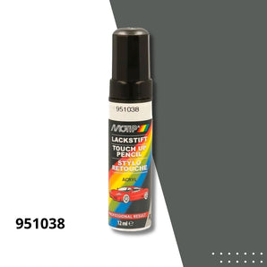 Stylo retouche peinture carrosserie auto 951038 métallisé - MOTIP 12 mL