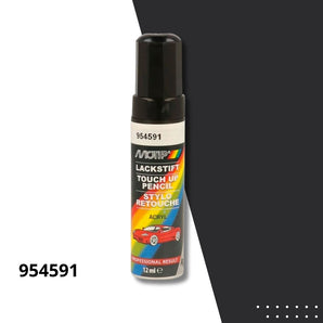 Stylo retouche peinture carrosserie auto 954591 métallisé - MOTIP 12 mL