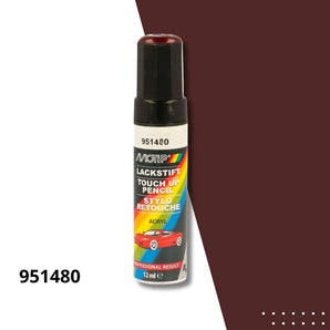 Stylo retouche peinture carrosserie auto 951480 métallisé - MOTIP 12 mL