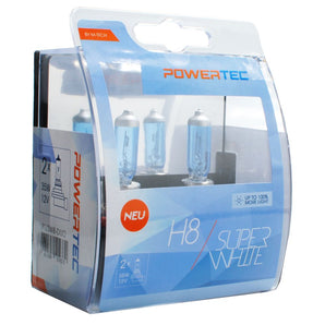 2 ampoules h8 55w superwhite  - MTECH