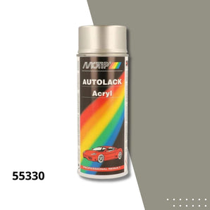 Bombe peinture carrosserie acrylique 55330 métallisé kompakt - MOTIP 400 mL