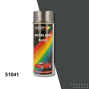 Bombe peinture carrosserie acrylique 51041 métallisé kompakt - MOTIP 400 mL