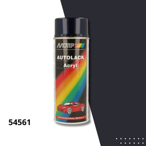 Bombe peinture carrosserie acrylique 54561 métallisé kompakt - MOTIP 400 mL