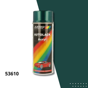 Bombe peinture carrosserie acrylique 53610 métallisé kompakt - MOTIP 400 mL