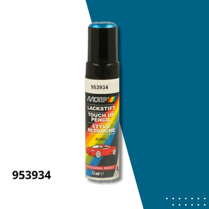 Stylo retouche peinture carrosserie auto 953934 métallisé - MOTIP 12 mL