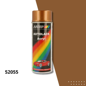 Bombe peinture carrosserie acrylique 52055 métallisé kompakt - MOTIP 400 mL