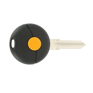 Coque clé adaptable smart 1 bouton lame crantée fixe - KLEMAX