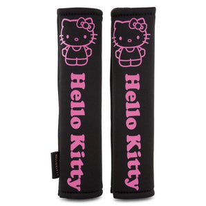 Fourreaux de ceinture noir x2 - HELLO KITTY