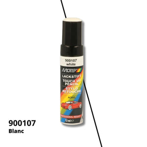 Stylo retouche peinture carrosserie auto Rouge signalisation RAL3020 - MOTIP 12 mL