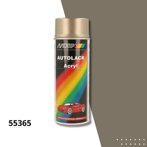 Bombe peinture carrosserie acrylique 55365 métallisé kompakt - MOTIP 400 mL