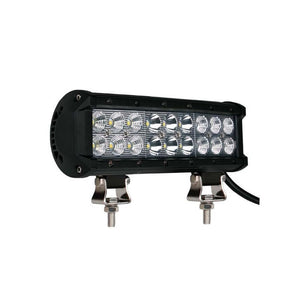 Rampe 18 LED osram 54w 6500k 3600lm boitier aluminium 23 cm - MTECH