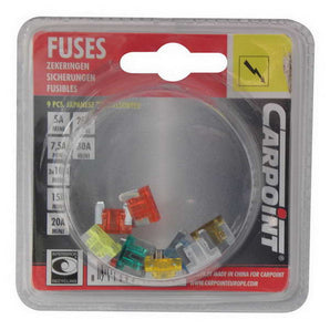 Fusibles low profile type assortis x6 - CARPOINT
