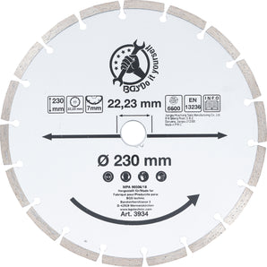 Disque de coupe en segments | Ø 230 mm - DIY