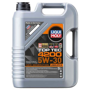 Huile moteur top tec 4200 5W30 ne W generation - LIQUI MOLY 5L