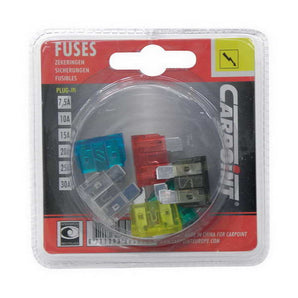 FUSIBLES ASSORTIS X6 - CARPOINT - SNQR MOTORS