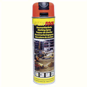 Traceur de chantier tp orange fluo - COLORMARK 500 mL