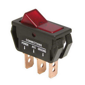 INTERRUPTEUR O/I ROUGE 20A 12V - CARPOINT - SNQR MOTORS