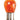 1 ampoule 12v 21w osp bau15s orange (boite) (pour bu180) - RING