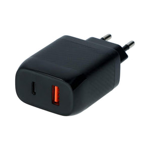 Chargeur mural rapide duo 20w usb-c + 18x usb 3.0 - CARPOINT