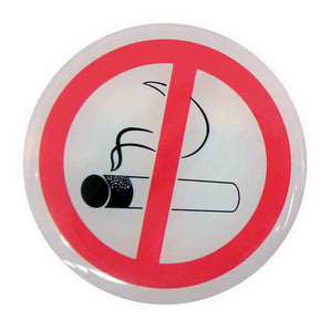 Adhésif no smoking ø4,5cm 2pcs - CARPOINT