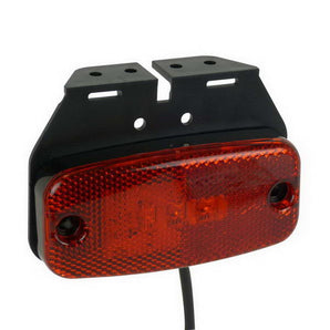Feu de position latéral LED rouge avec support 9 32v - CARPOINT