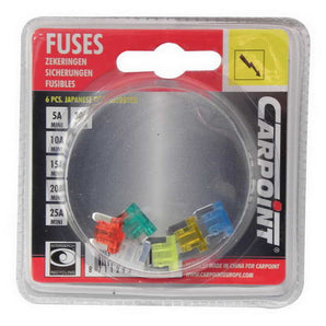 Fusibles low profile type assortis x6 - CARPOINT