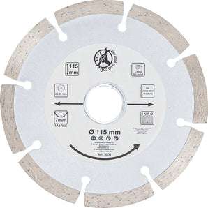 Disque de coupe en segments | Ø 115 mm - DIY