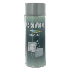 Peinture galvanisante zinc alu - COLORWORKS 400 mL