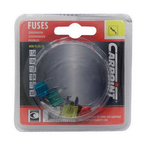 Fusibles mini assortis x6 - CARPOINT